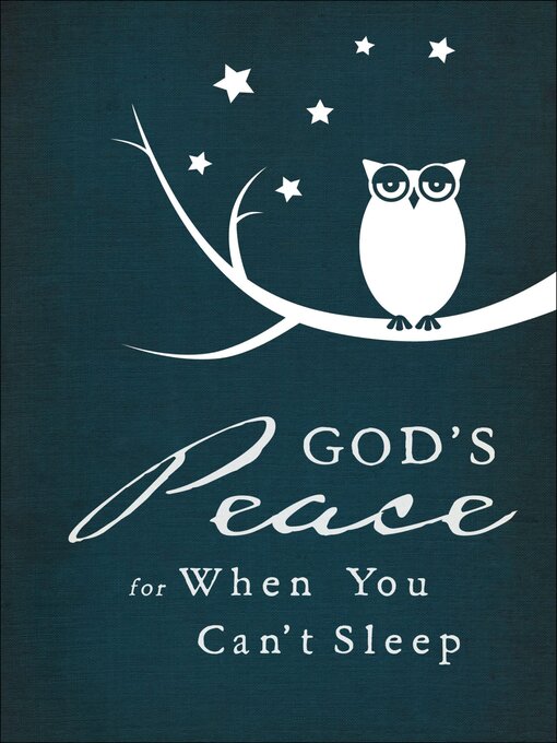 Title details for God's Peace When You Can't Sleep by Thomas Nelson - Wait list